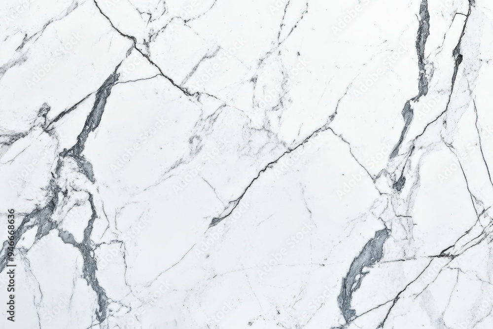 A high-resolution image showcasing the intricate veins and patterns of white Carrara Statuario marble, perfect for adding a touch of luxury and sophistication to design projects. It represents eleganc A high-resolution image showcasing the intricate veins and patterns of white Carrara Statuario marble, perfect for adding a touch of luxury and sophistication to design projects. It represents eleganc