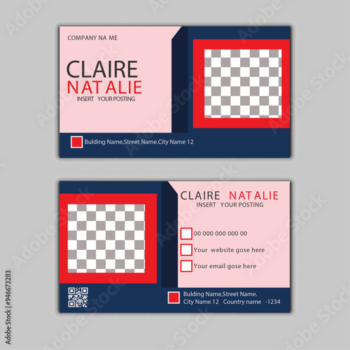 Business card design template, Clean professional business card template, Modern Business Card Layout Modern Business Card - Creative and Clean Business Card Template. Luxury business card design temp