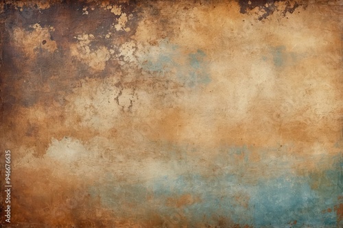 rustic vintage textured background with earthy tones
 photo