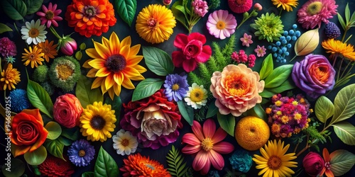 A Symphony of Colors A Vibr...