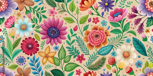 A Whimsical Tapestry of Blo...