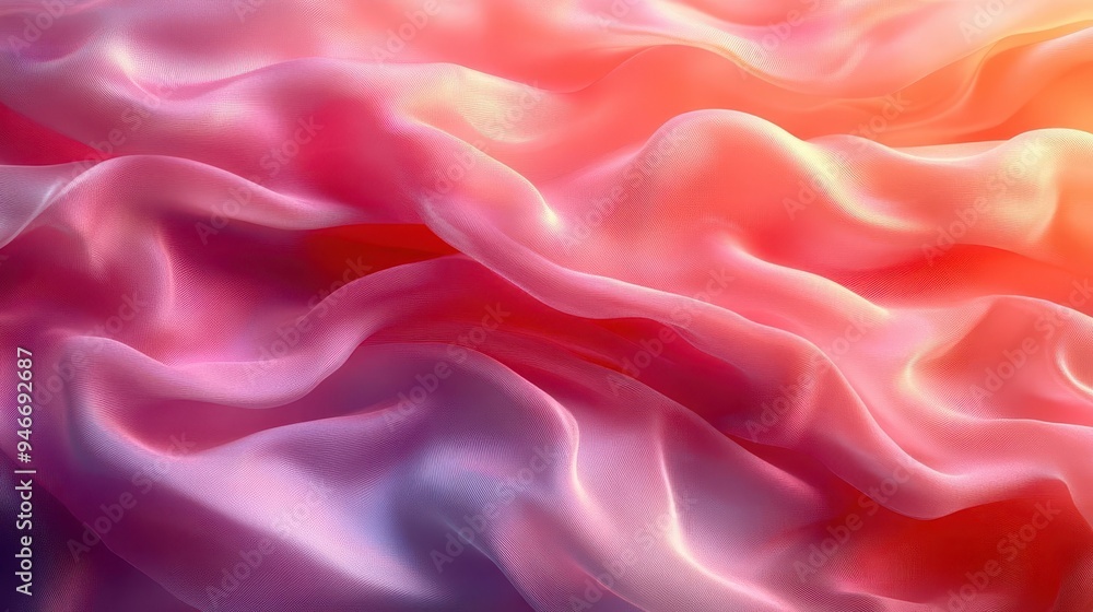 dreamy gradient of pastel pink hues reminiscent of a delicate silk fabric with soft folds and gentle light play dreamy gradient of pastel pink hues reminiscent of a delicate silk fabric with soft folds and gentle light play