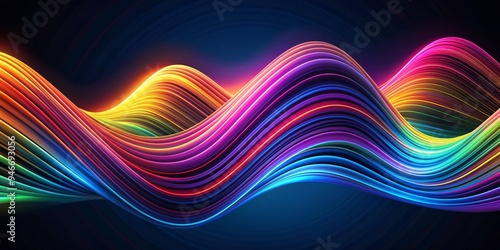 Abstract Rainbow Waves of L...