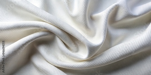 Abstract White Fabric Textu...