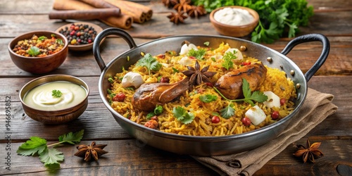 Aromatic Chicken Biryani wi...