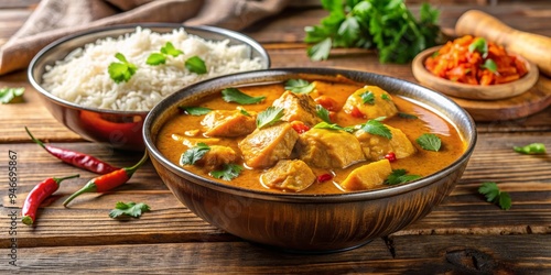 Aromatic Chicken Curry with...