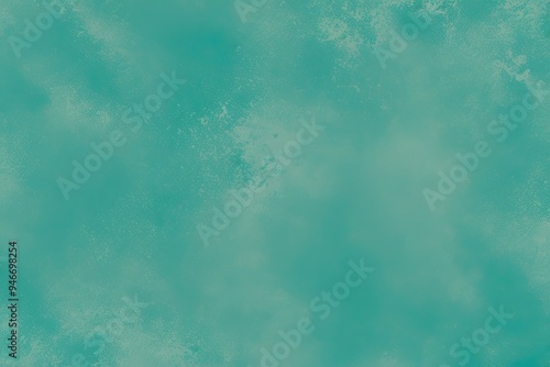 Bright Turquoise Subtle Grunge Noise Background Surface Texture