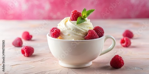 Creamy Whipped Dessert with...
