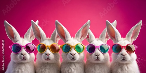 Five Cool Bunnies in Sungla...