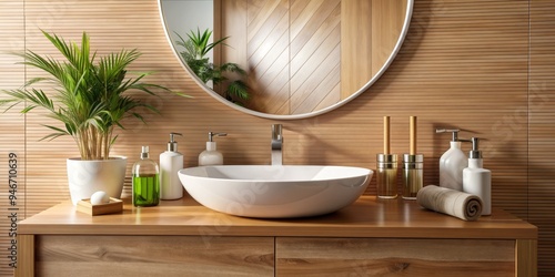 Modern Bathroom Vanity with...
