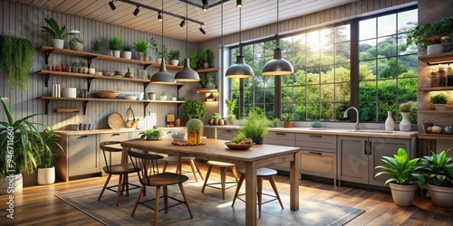 Modern Kitchen with Greener...