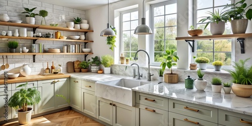 Modern Kitchen with Greener...