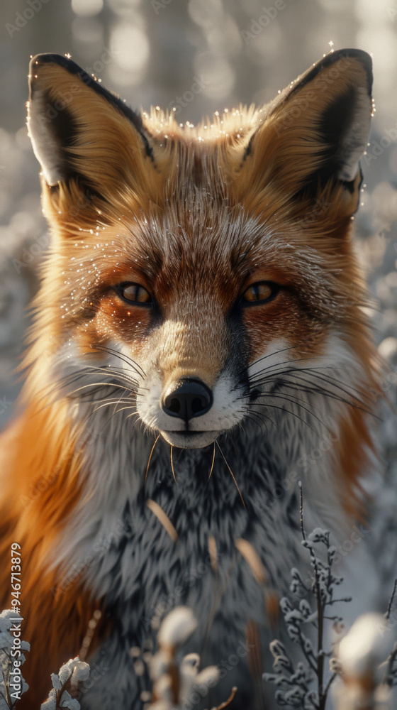 Obraz premium Red Fox Scientific name: Vulpes vulpes