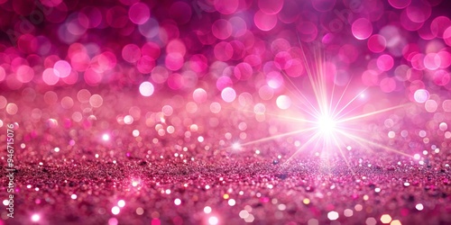 Pink Glitter Background with Bright Lights, glitter, sparkle, bokeh