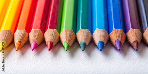 Rainbow of Colored Pencils ...