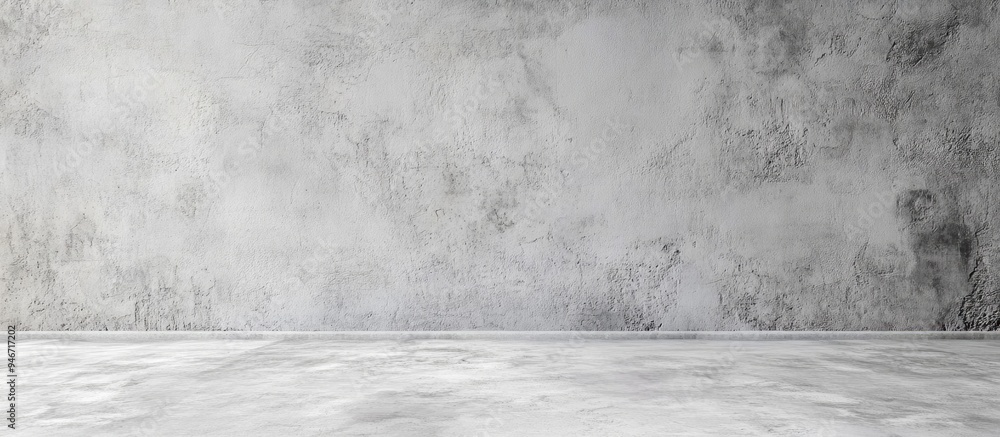 Textured concrete wall background suitable for 3D product display Vintage style white cement floor pattern ideal for graphic design or wallpaper Gray abstract construction texture detail Textured concrete wall background suitable for 3D product display Vintage style white cement floor pattern ideal for graphic design or wallpaper Gray abstract construction texture detail