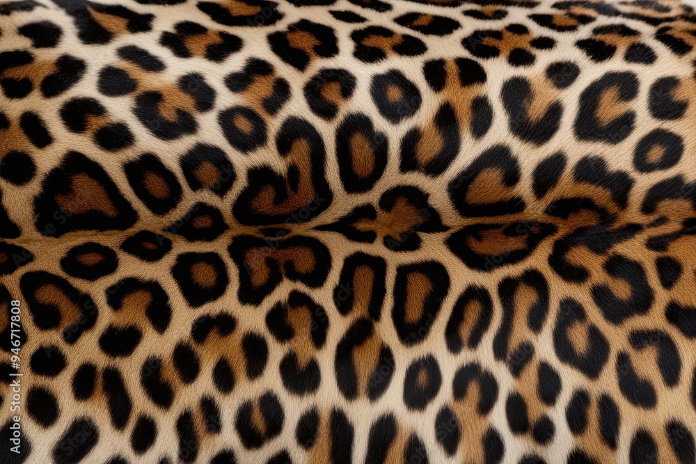 Detailed Close-Up of Distinctive Clouded Leopard Fur Patterns and Textures Detailed Close-Up of Distinctive Clouded Leopard Fur Patterns and Textures
