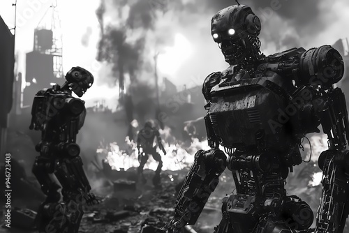 Post-Apocalyptic Robot Uprising