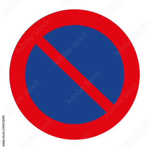 Free Download RESTRICTION SIGNS, R-308 - Parking prohibited - PNG - GFXLoad