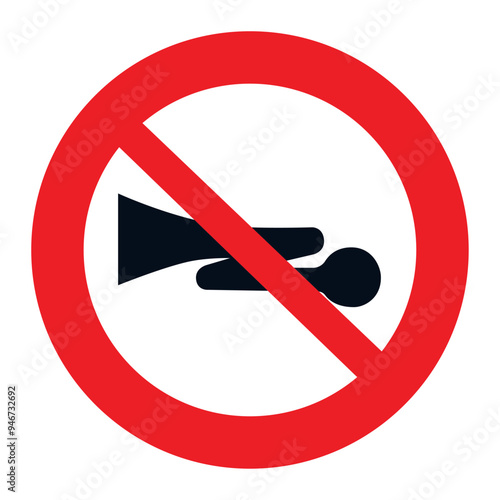 RESTRICTION SIGNS, R-310 - Acoustic warnings banned