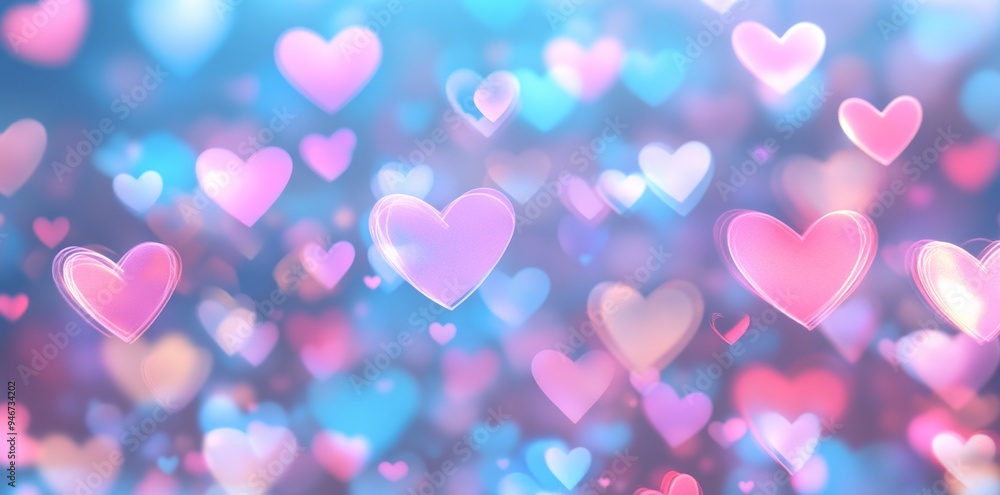 Background with hearts for Valentine's Day. Background with hearts for Valentine's Day.