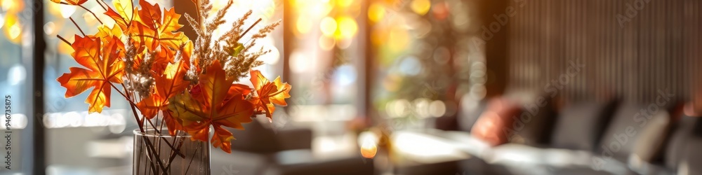 autumn bouquet in the interior. autumn bouquet in the interior.