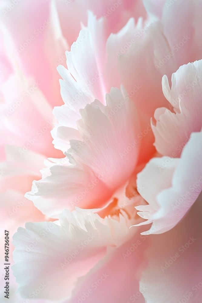 This is a close-up shot of a pink eustoma flower. Background is soft pastel colors. This is a close-up shot of a pink eustoma flower. Background is soft pastel colors.