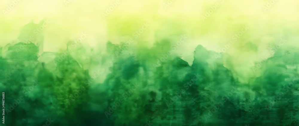 A green watercolor background with a hazy sky surrounded by gradient painted textures and grunge, which can be used as a Christmas wallpaper background or for paper banners with a green Christmas A green watercolor background with a hazy sky surrounded by gradient painted textures and grunge, which can be used as a Christmas wallpaper background or for paper banners with a green Christmas
