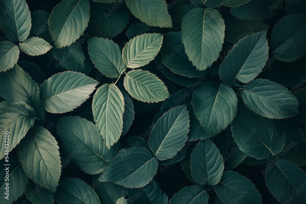 Nature of green leaves in the garden in summer. Natural green leaves plants used as spring background. Vertical. Selective focus. Nature of green leaves in the garden in summer. Natural green leaves plants used as spring background. Vertical. Selective focus.