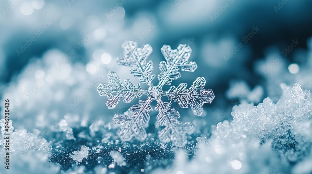 closeup photo of snowflakes closeup photo of snowflakes