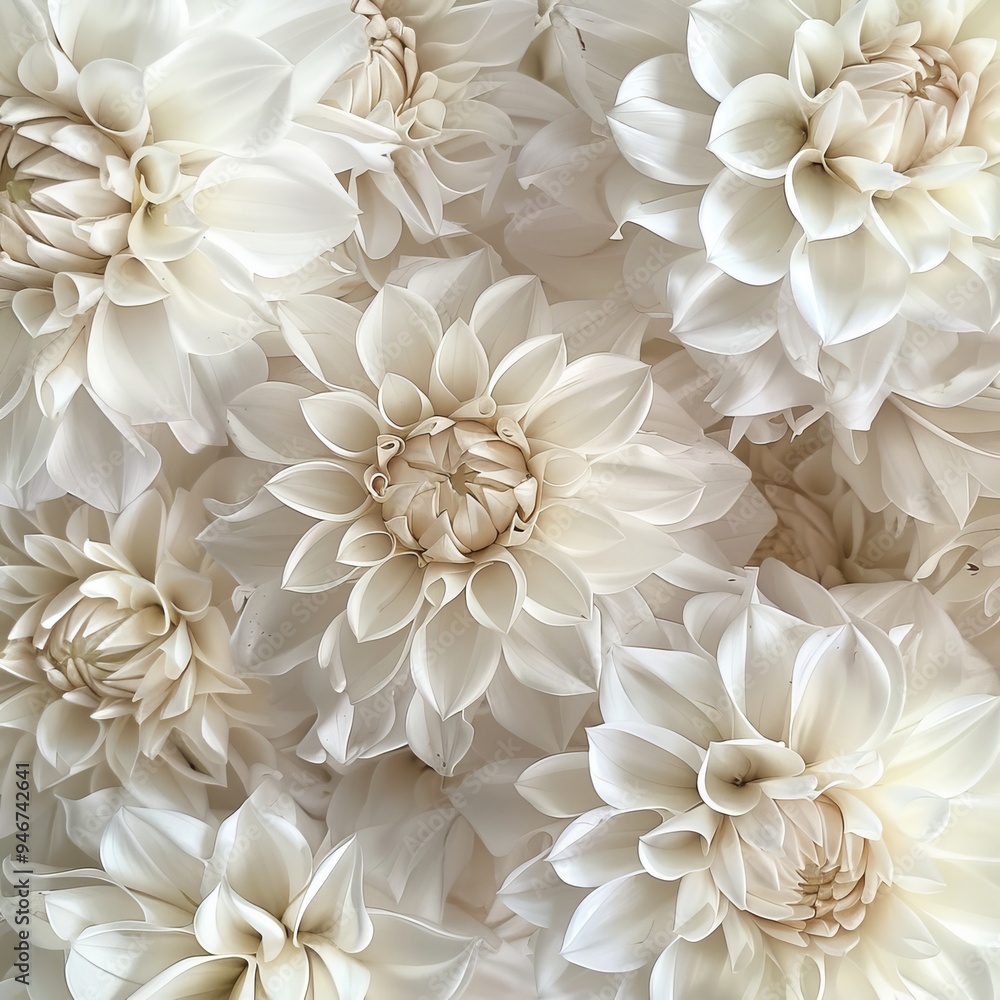 white dahlias. white dahlias.