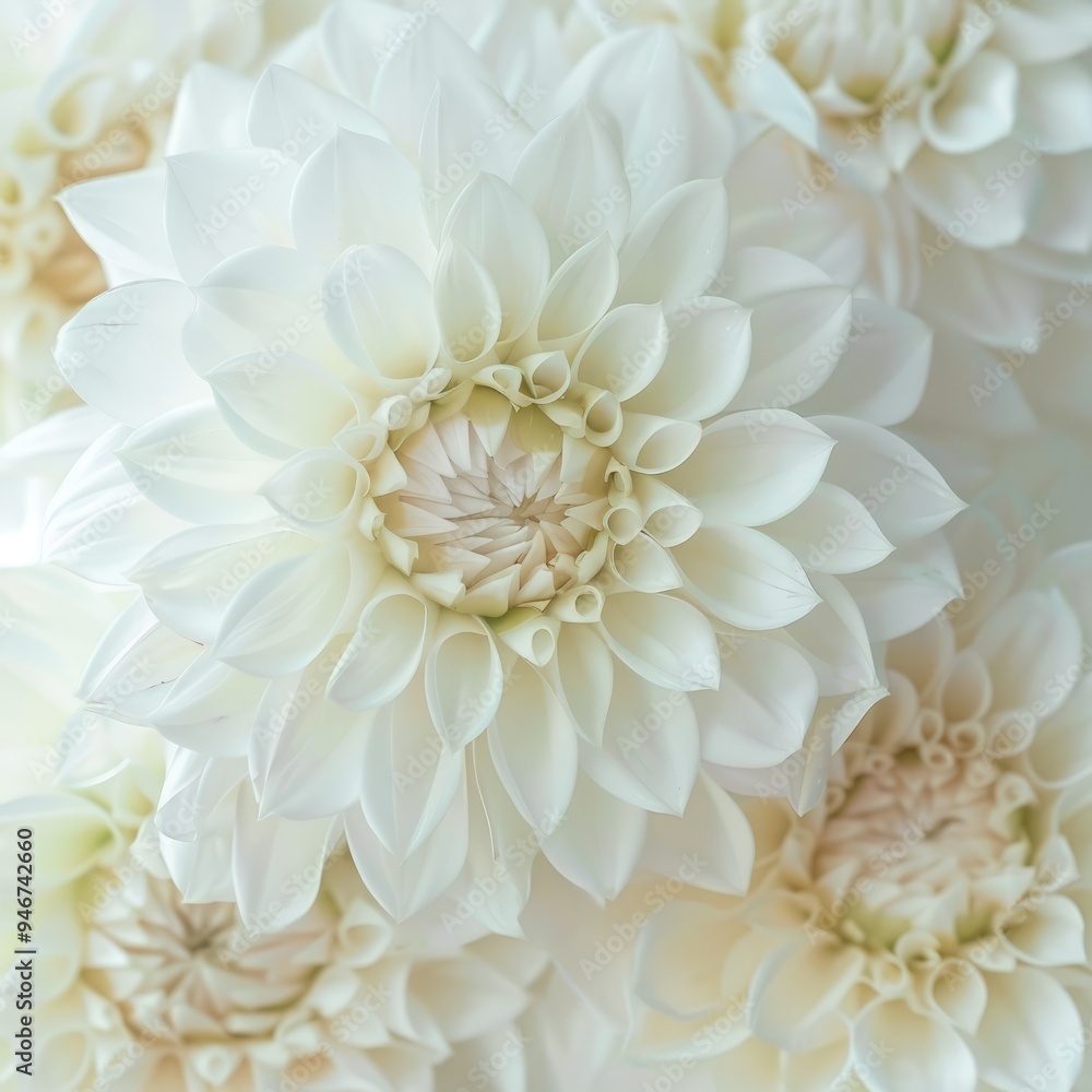 white dahlias. white dahlias.