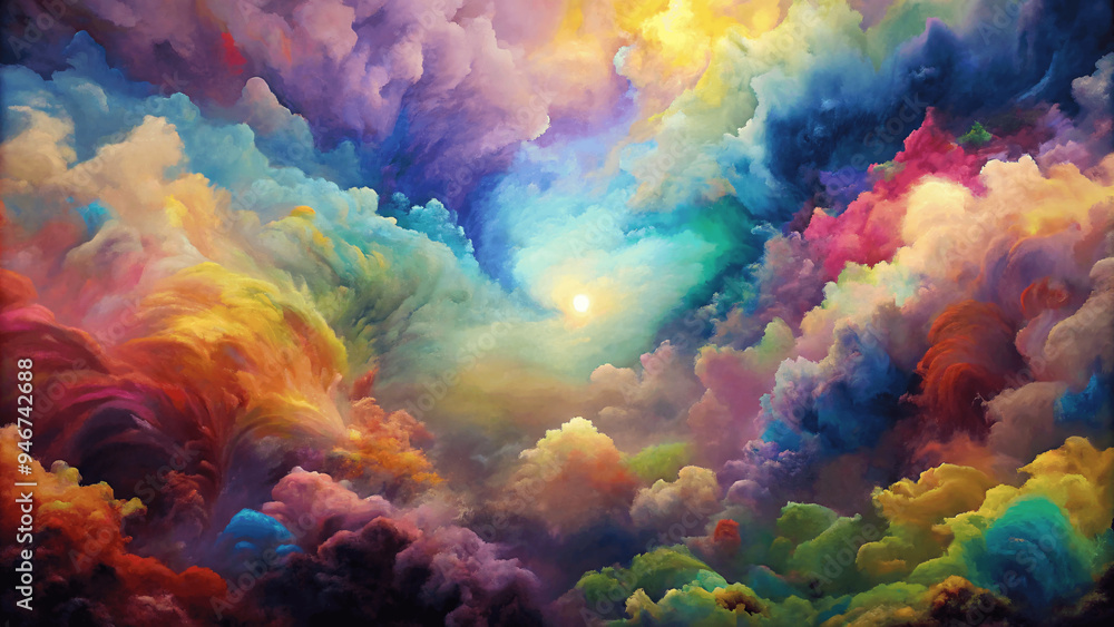 canvas with vibrant colors canvas with vibrant colors