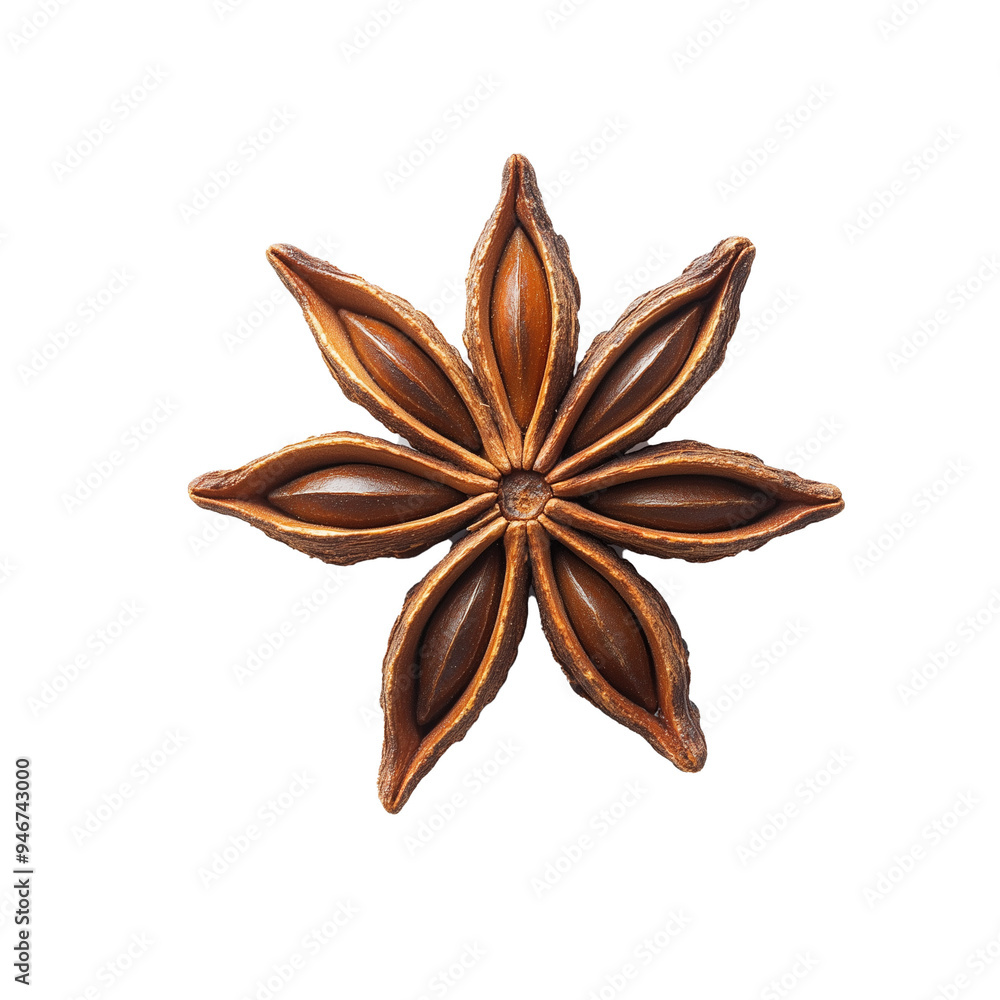 Star Anise Asian Cooking Spice Ingredient Star Anise Asian Cooking Spice Ingredient