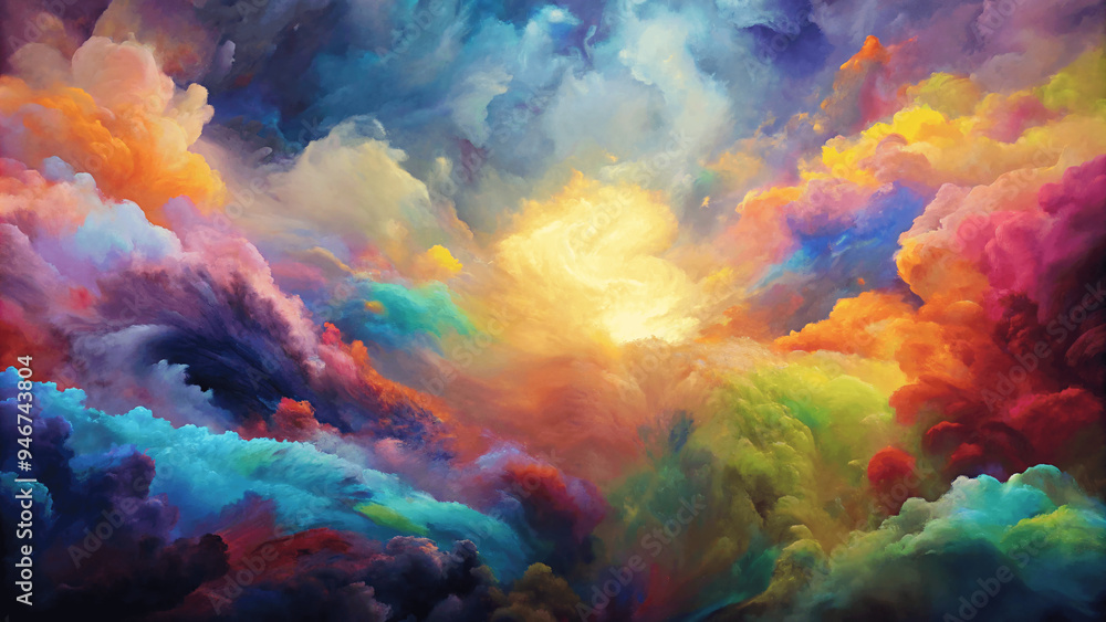 canvas with vibrant colors canvas with vibrant colors