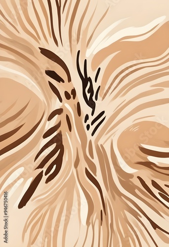 Animal Pattern Safari Jungle Wild Print Background Colorful Graphic Design