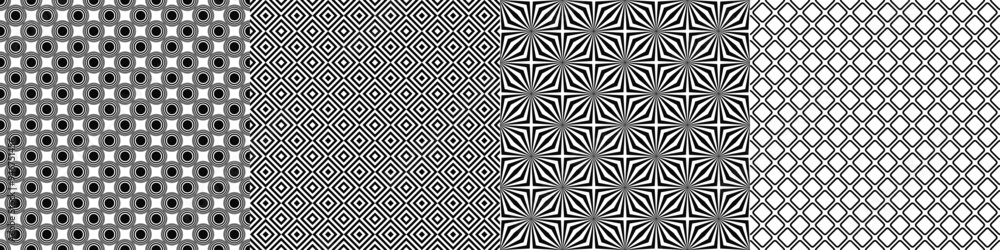 Black and white pattern collection