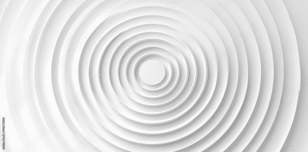 White concentric rings or circles fadign out on background wallpaper banner flat lay top view from above, stock photo White concentric rings or circles fadign out on background wallpaper banner flat lay top view from above, stock photo