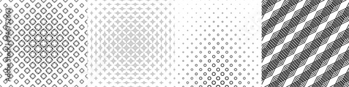 Black and white pattern collection