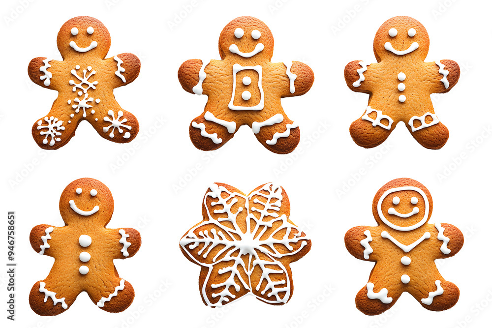 gingerbread cookies set, Christmas cookies gingerbread cookies set, Christmas cookies