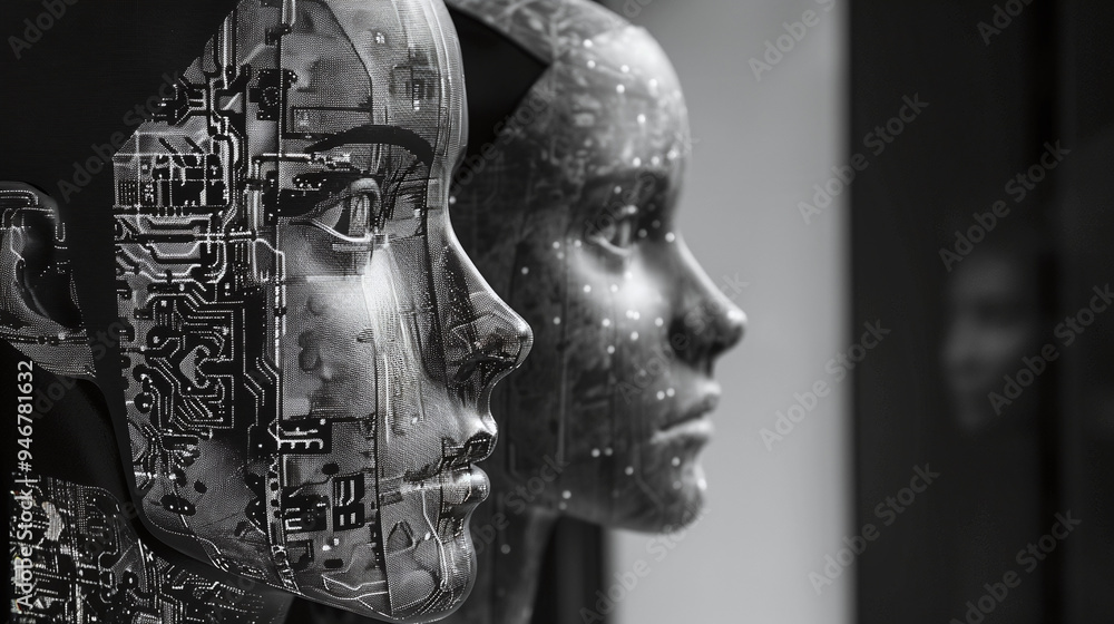 Mechanical and Digital Fusion in Black and White Mechanical and Digital Fusion in Black and White