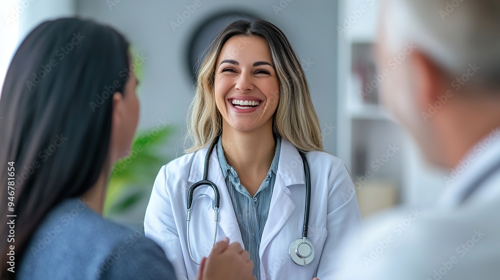 Happy, care and face of a doctor with a woman for medical trust, healthcare and help. Laughing, hug and portrait of a young nurse with a senior patient and love during a consultation at a clinic. Happy, care and face of a doctor with a woman for medical trust, healthcare and help. Laughing, hug and portrait of a young nurse with a senior patient and love during a consultation at a clinic.