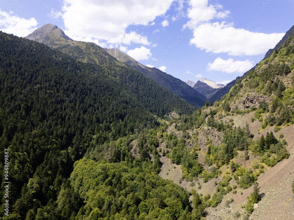 Obraz premium Val de montagne