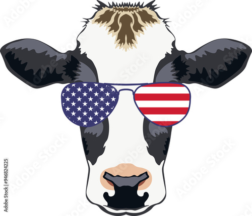 Cow Face Sunglasses