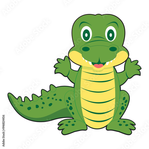 Cute Alligator
