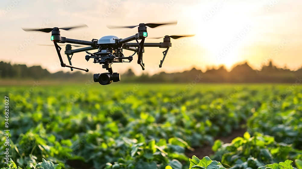 Modern Farm Utilizing AI Technology and Drones for Efficient Agricultural Management Modern Farm Utilizing AI Technology and Drones for Efficient Agricultural Management