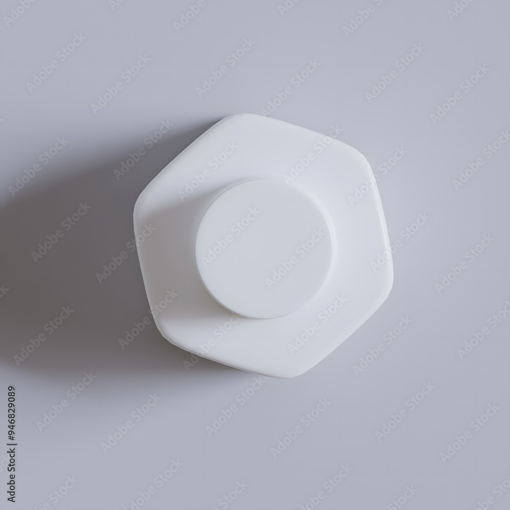 Packaging cosmetic jar 3D rendering for care with skin, hair, and etc Packaging cosmetic jar 3D rendering for care with skin, hair, and etc