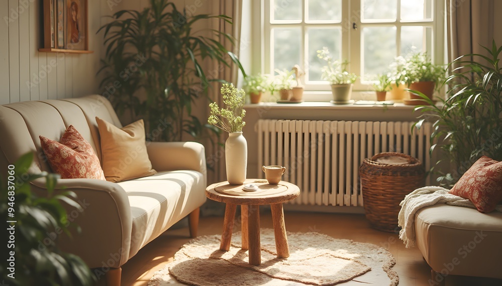 sunny and cozy arrangement interior sunny and cozy arrangement interior