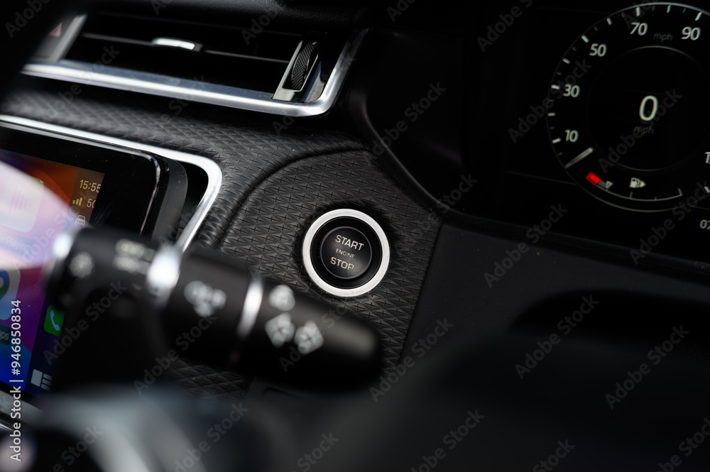 Automotive Push Start/Stop Button for Keyless Ignition Automotive Push Start/Stop Button for Keyless Ignition