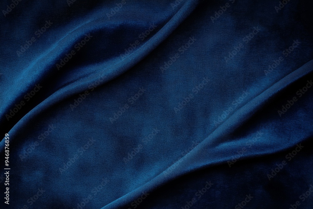 Dark Blue Velvet Texture Background with Soft Lighting and Mysterious Atmosphere Dark Blue Velvet Texture Background with Soft Lighting and Mysterious Atmosphere